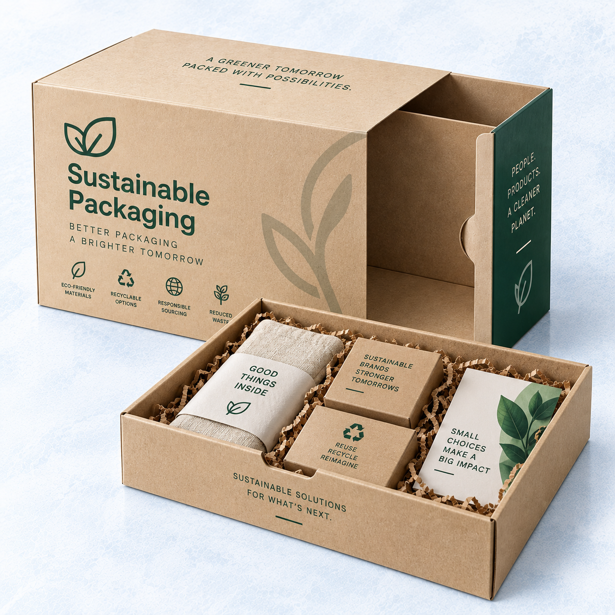 Sustainable Packaging example packaging solution