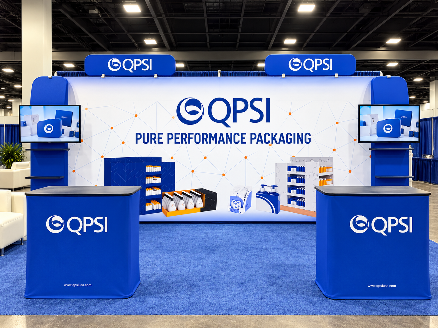 QPSI Tradeshow Booth